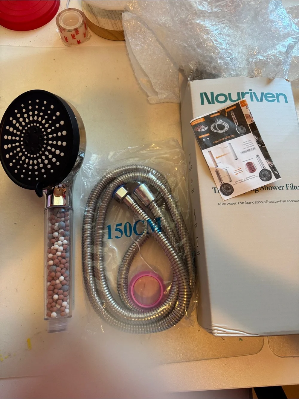 Purifying Shower Filter - Chrome by Nouriven